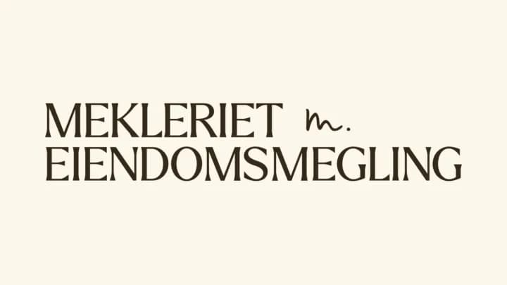 Mekleriet Eiendomsmegling logo avlang